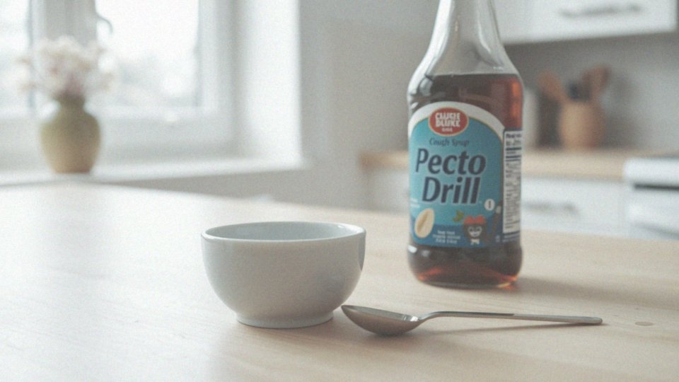 Jakie jest dawkowanie syropu Pecto Drill dla dzieci?