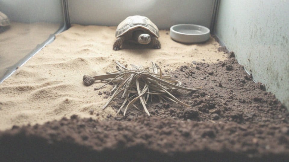 Jakiego podłoża potrzebuje żółw stepowy?
