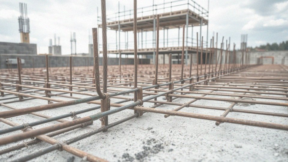 Jakie są błędy wykonawcze w zbrojeniu stropu górą i dołem?