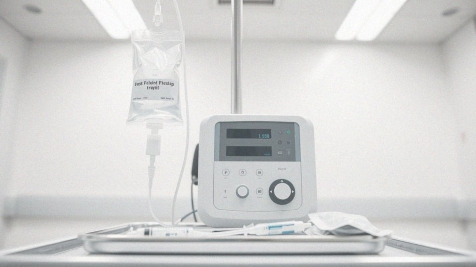 Jakie sprzęty są potrzebne do prawidłowego funkcjonowania pompy infuzyjnej?