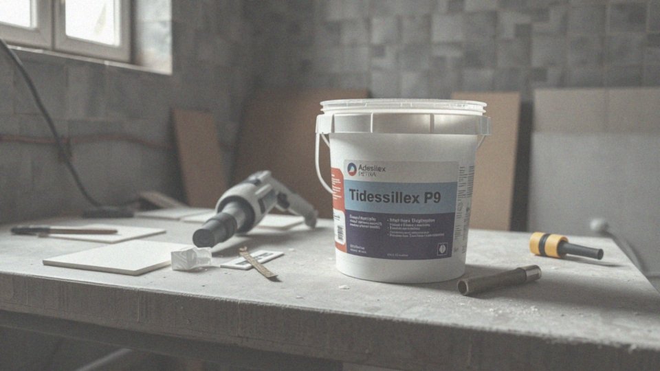 Jak długo można używać Adesilex P9 po wymieszaniu?