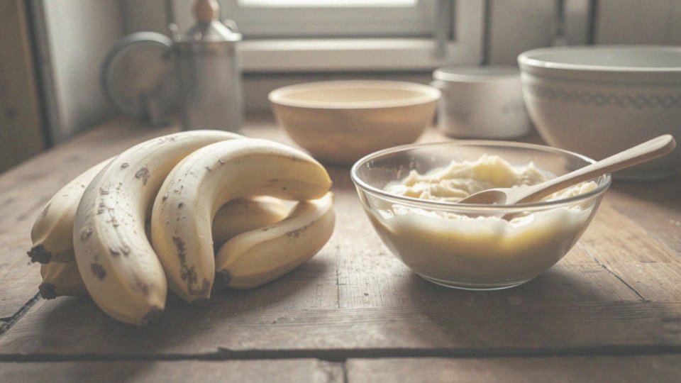 Dlaczego dojrzałe banany są lepsze do placków bananowych?