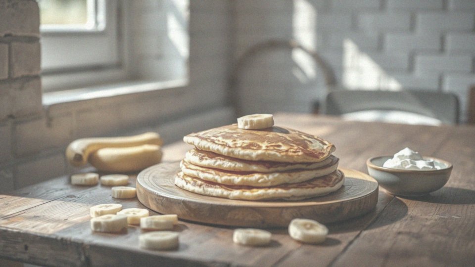 Dlaczego placki bananowe bez mąki są tak delikatne i puszyste?