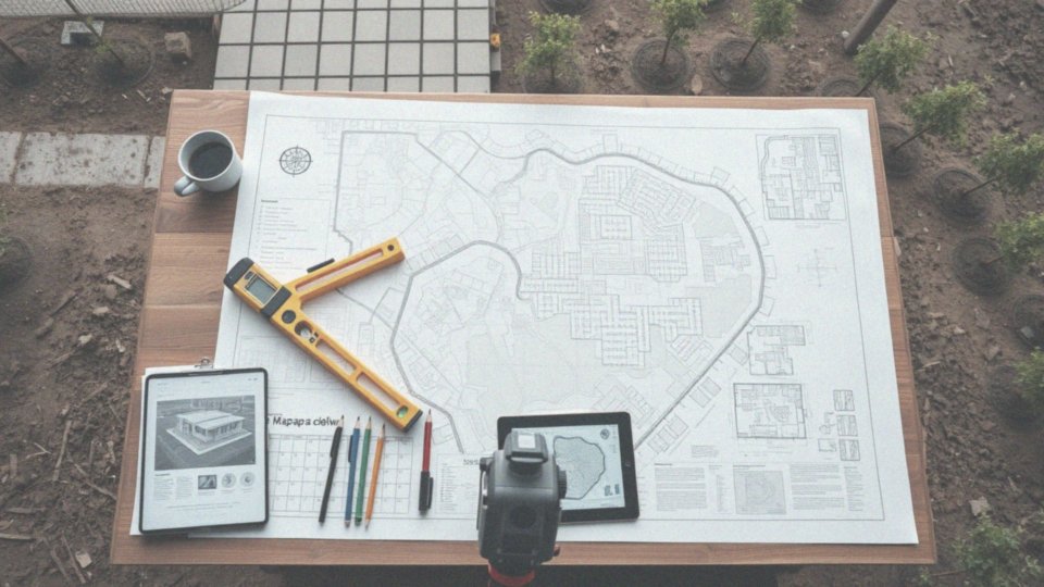 Co to jest projekt zagospodarowania działki i jakie ma związki z mapą do celów projektowych?