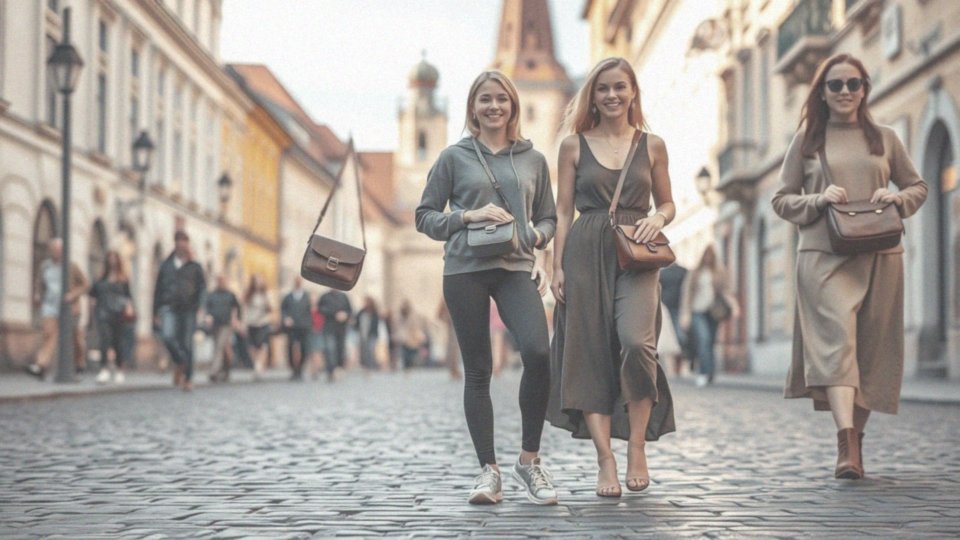 Jakie style można stworzyć z dużą torebką crossbody?