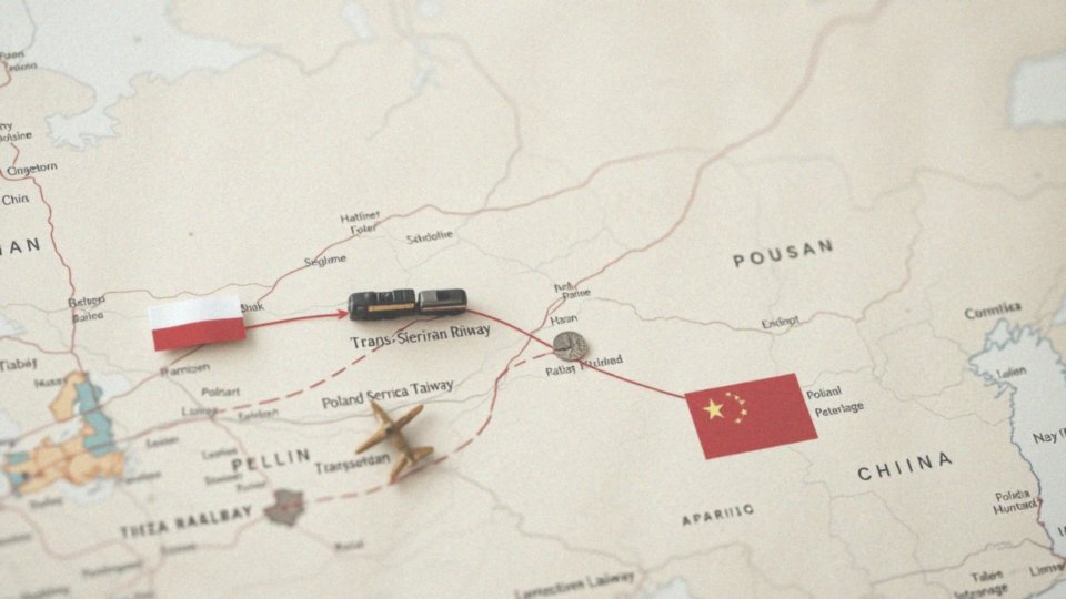 Jakie są różne trasy z Polski do Chin?