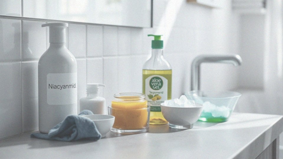 Jakie produkty mogą działać przeciwzapalnie na zmiany skórne?