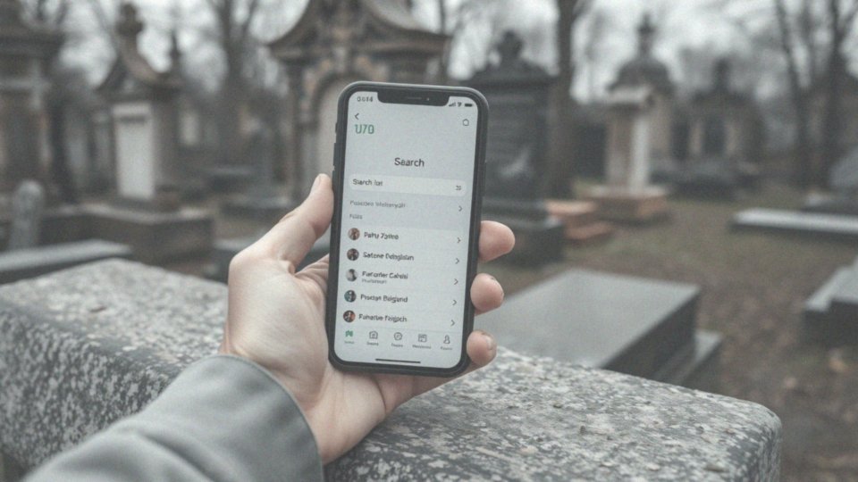 Jak używać aplikacji mobilnych do sprawdzania dat pogrzebów?