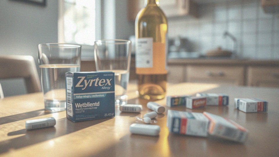 Jakie interakcje ma Zyrtec z innymi lekami lub alkoholem?