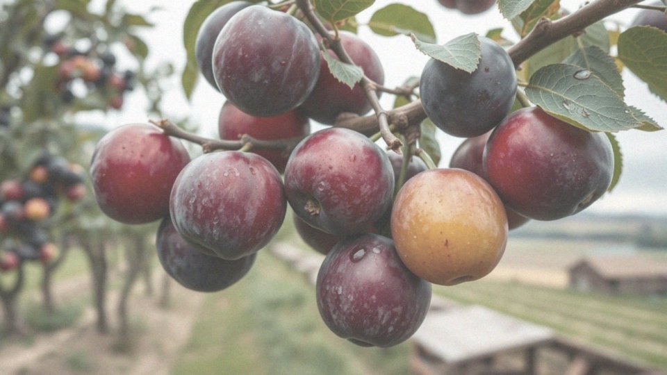 Jakie są popularne odmiany śliwy o dużych owocach?