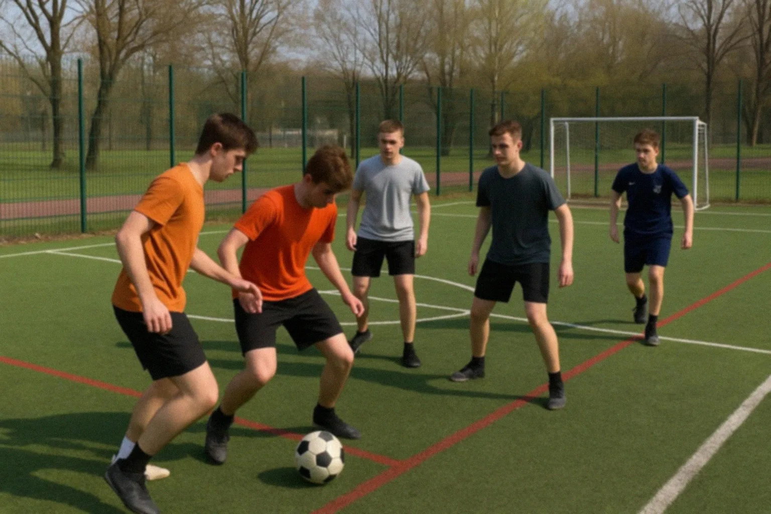 Trening młodych lekkoatletów w Szczyrku